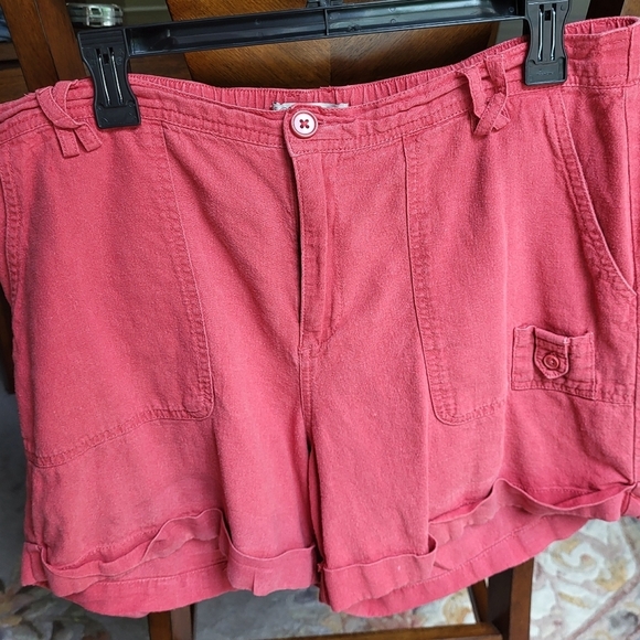 Vintage America Pants - Vintage America Rose/Coral Red Short